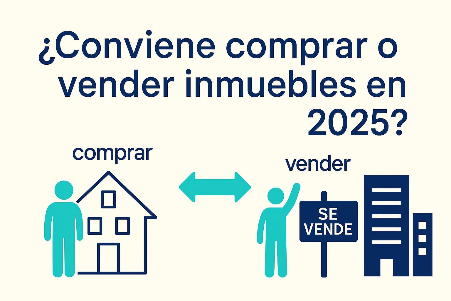 ¿Conviene comprar o vender inmuebles en 2025?